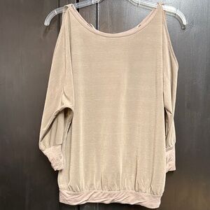 Guess Taupe Knit Top